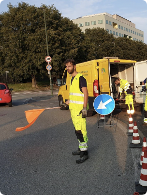 Interventi ripristino sicurezza stradale